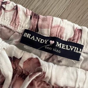 Brandy Melville floral shorts